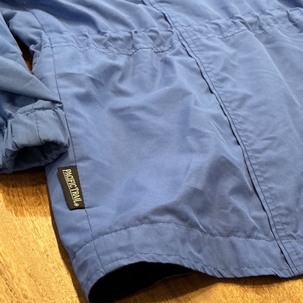 Pacific Trail Blue Lightweight Hooded Performance Outerwear Jacket Women's Small - Picture 11 of 12